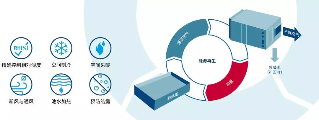 游泳館除濕機，泳池除濕機，泳館除濕機設(shè)備